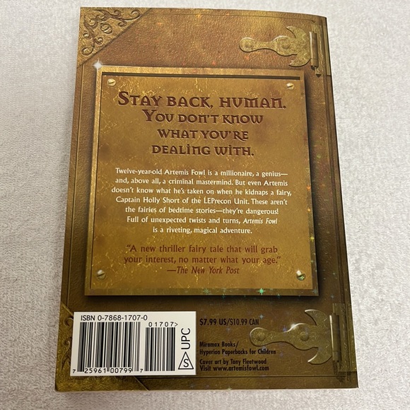 Artemis Fowl The Criminal Mastermind Collection 3 BOOKS - Picture 4 of 16